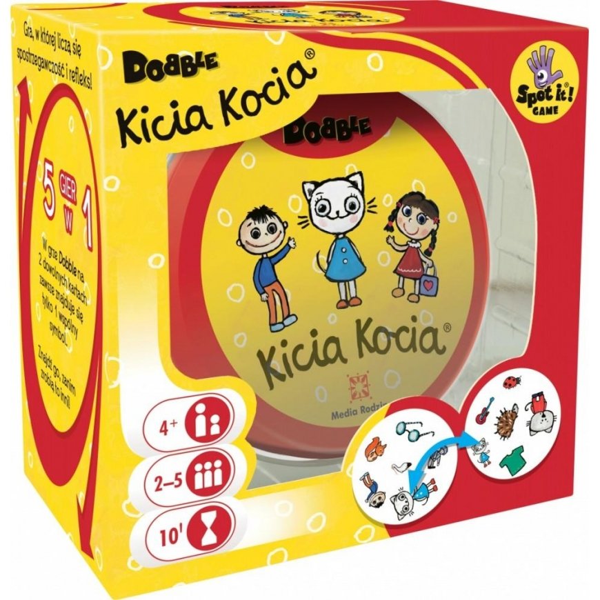 Board Game Rebel Dobble: "Kicia Kocia" – 2