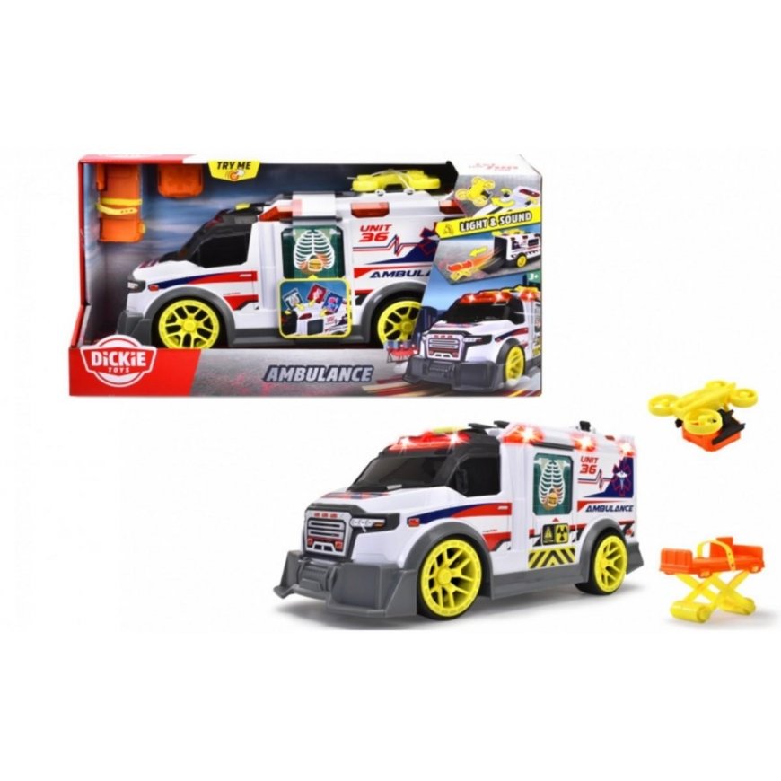 SIMBA Dickie Chassis Ambulance 35.5 cm