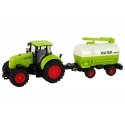 Lean Cars Tractor with large trailer Green Farm Lean Cars Tractor with large trailer Green Farm