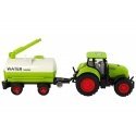 Lean Cars Tractor with large trailer Green Farm Lean Cars Tractor with large trailer Green Farm