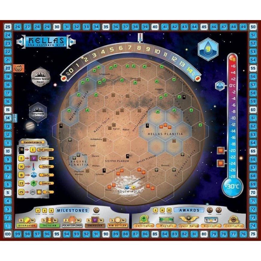 Stronghold Games Terraforming Mars: Hellas & Elysium – 4