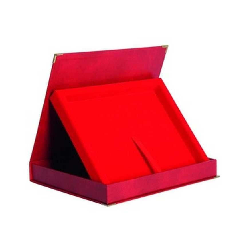 Tryumf Horizontal plastic case red - for boards 230x180