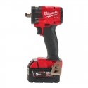Milwaukee Akumuliatorinis smūginis veržliasukis M18 FIW2F12-502X 18V 2x5,0Ah 339Nm Milwaukee Akumuliatorinis smūginis veržliasukis M18 FIW2F12-502X 18V 2x5,0Ah 339Nm