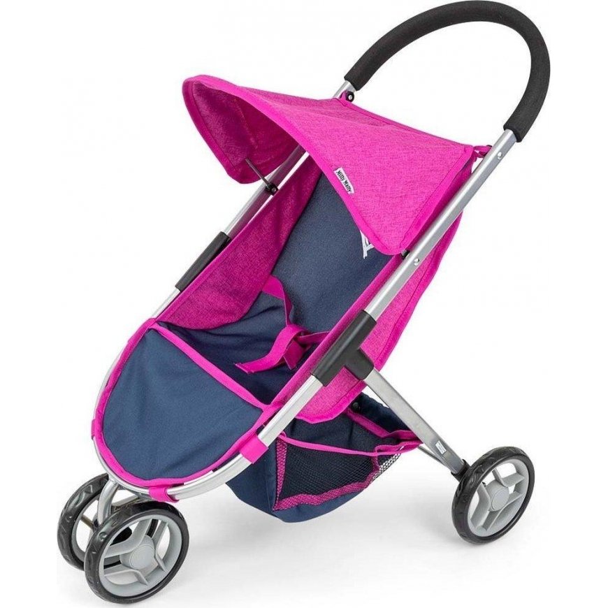 Milly Mally Vežimėlis triratukas Susie Prestige Navy lėlėms – 5