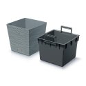 Prosperplast div class"int_ce_html"FURU SQUARE LOW flower pot - concrete/div Prosperplast div class"int_ce_html"FURU SQUARE LOW flower pot - concrete/div
