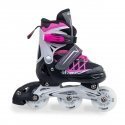 Skates - roller skates - 4in1 ENERO PRO LED 26-29 pink - gray Skates - roller skates - 4in1 ENERO PRO LED 26-29 pink - gray