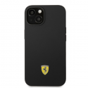 Dėklas Ferrari FEHMSIP14MBK iPhone 14 Plus 6,7" juodas/juodas kietas silikoninis metalinis logotipas "Magsafe" Dėklas Ferrari FEHMSIP14MBK iPhone 14 Plus 6,7" juodas/juodas kietas silikoninis metalinis logotipas "Magsafe"