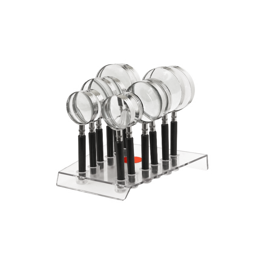 Inne Magnifying glass set CLASSIC 4D 50/65 / 75mm - 12 pcs