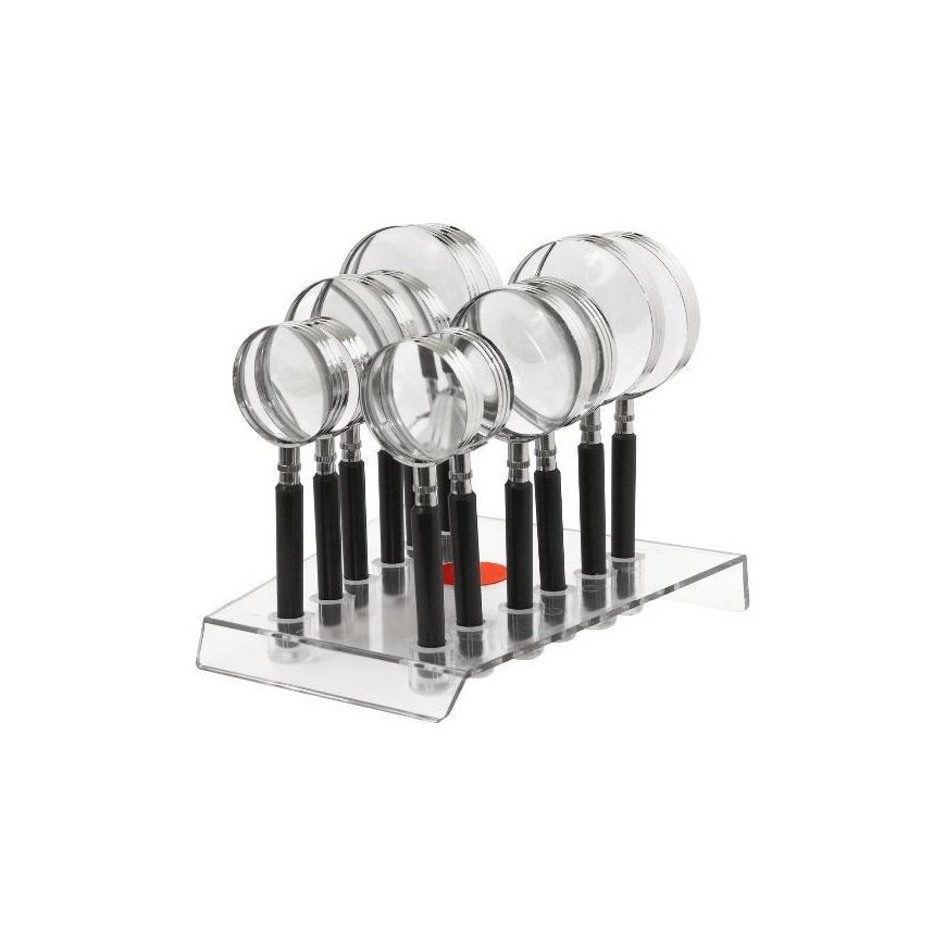 Inne Magnifying glass set CLASSIC 4D 50/65 / 75mm - 12 pcs – 2