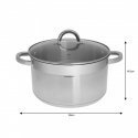 POT WITH LID 26cm KLAUSBERG KB-7127 7.5L POT WITH LID 26cm KLAUSBERG KB-7127 7.5L