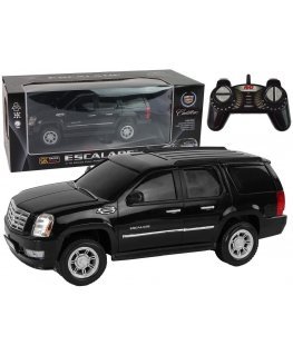 Lean Cars „Cadillac Escalade R/C“ automobilio juodų šviesų garsas 1:16