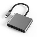 Extra Digital Adapter USB Type-C - 2x HDMI 4K Extra Digital Adapter USB Type-C - 2x HDMI 4K