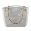 Openwork shopping bag Boho white Branq Openwork shopping bag Boho white Branq