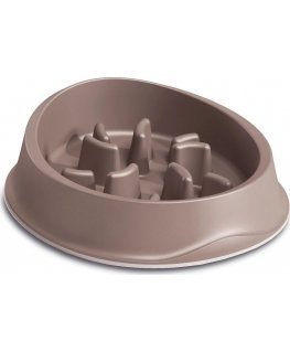 Zolux bowl SLOW FOOD 1 l light brown (474238TAU)