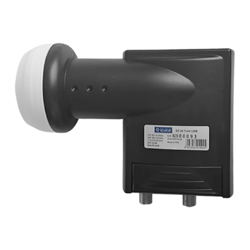 SC-20 LNB Twin Telkom Telmor converter