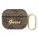 Guess Guess CASE ochronne GUAP4GSMW 4G script metal collection do AirPods Pro brown Guess Guess CASE ochronne GUAP4GSMW 4G script metal collection do AirPods Pro brown
