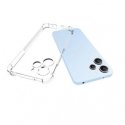 Evelatus Xiaomi Redmi 12 Military Shockproof Silicone Case Transparent Transparent