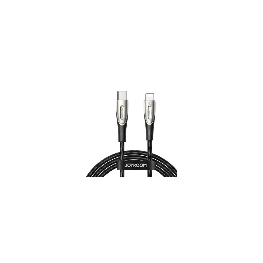 Cable Star-Light USB C to Ligtning SA27-CL3 / 100W / 1.2m (black) – 2
