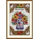 Merejka Home is where the cat is 27x43 SK220