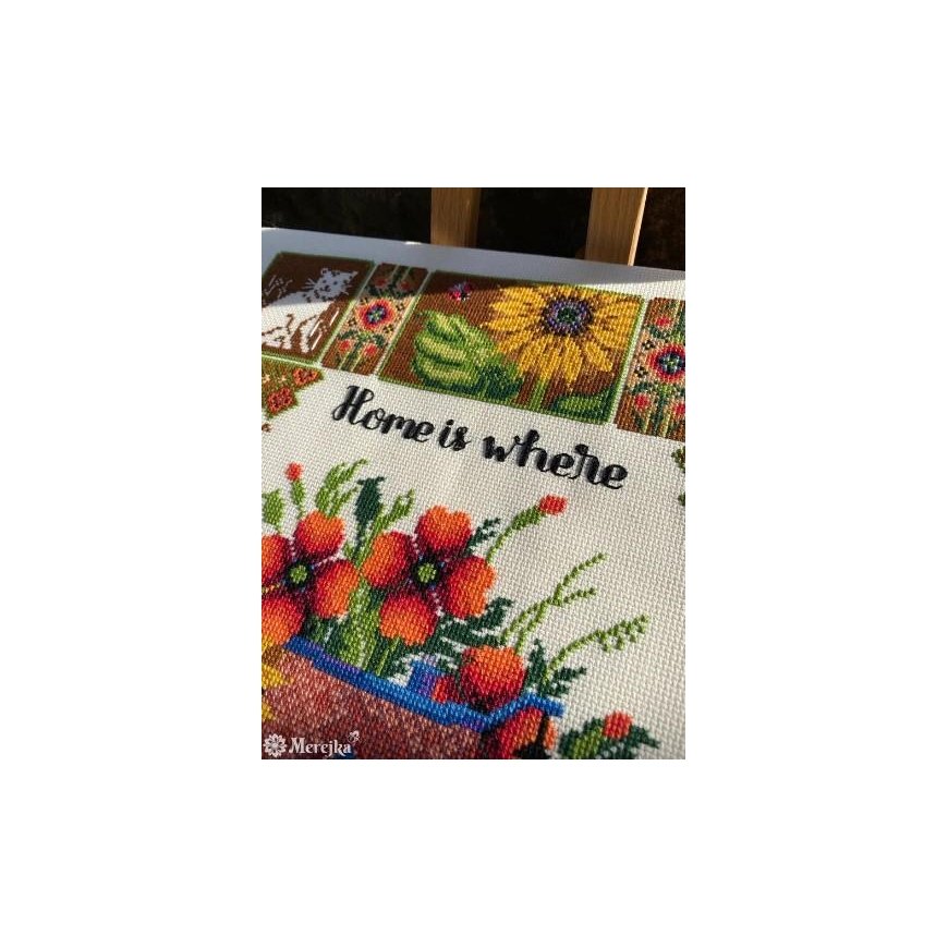 Merejka Home is where the cat is 27x43 SK220 – 2