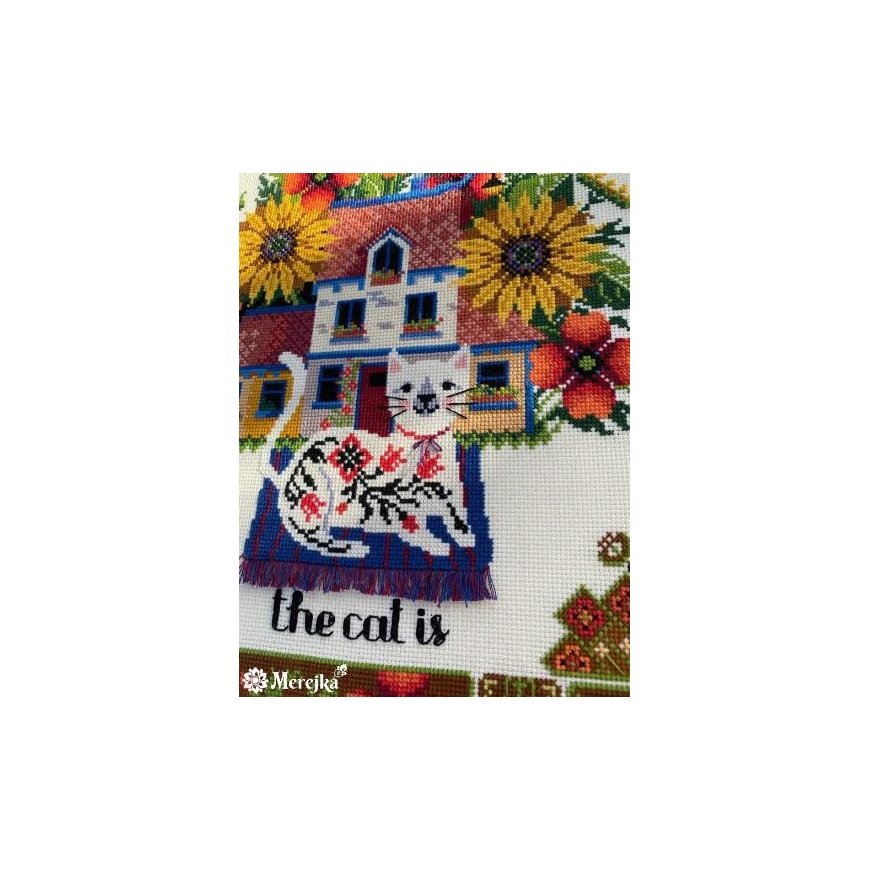 Merejka Home is where the cat is 27x43 SK220 – 3