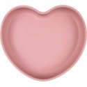 CANPOL BABIES silicone plate with attachment, 6 months+, HEART, 80/309_pin