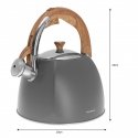 KETTLE WITH WHISTLE KLAUSBERG 3L KB-7501 KETTLE WITH WHISTLE KLAUSBERG 3L KB-7501