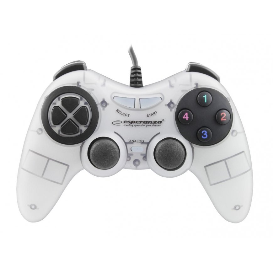 ESPERANZA EGG105W FIGHTER - GAME CONTROLLER WITH VIBRATION PC – 4