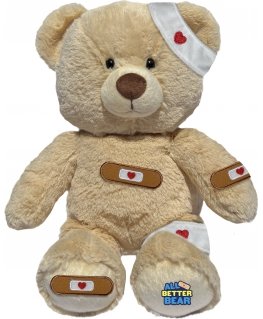 All Better Bear - a Finnish-speaking soft toy