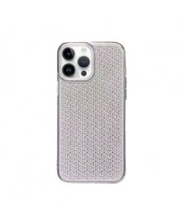 iLike Apple iPhone 14 Pro Silicone case Shine Transparent Black