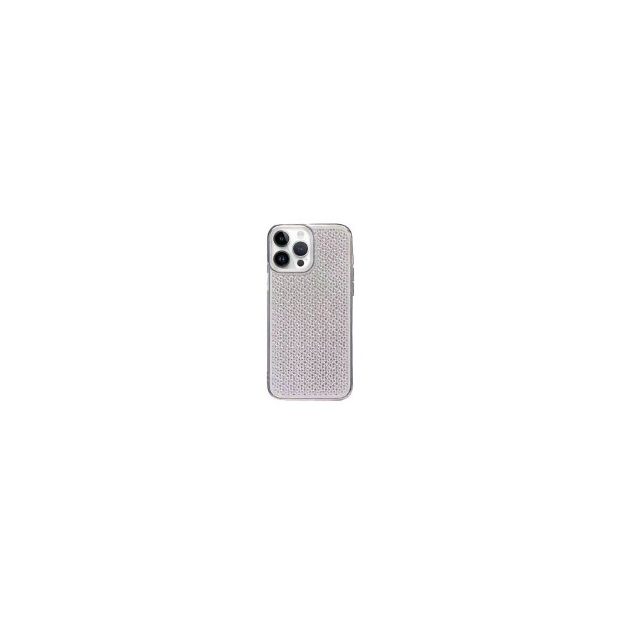 iLike Apple iPhone 14 Pro Silicone case Shine Transparent Black