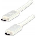 USB cable Logo USB-C - USB-C 1 m White