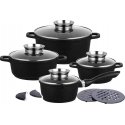 SET OF GRANITE POTS 12 ELEM. KLAUSBERG KB-7360 SET OF GRANITE POTS 12 ELEM. KLAUSBERG KB-7360