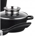 SET OF GRANITE POTS 12 ELEM. KLAUSBERG KB-7360 SET OF GRANITE POTS 12 ELEM. KLAUSBERG KB-7360