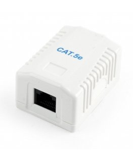 Gembird NCAC-1U5E-01 juhtmepistmik RJ-45 Valge