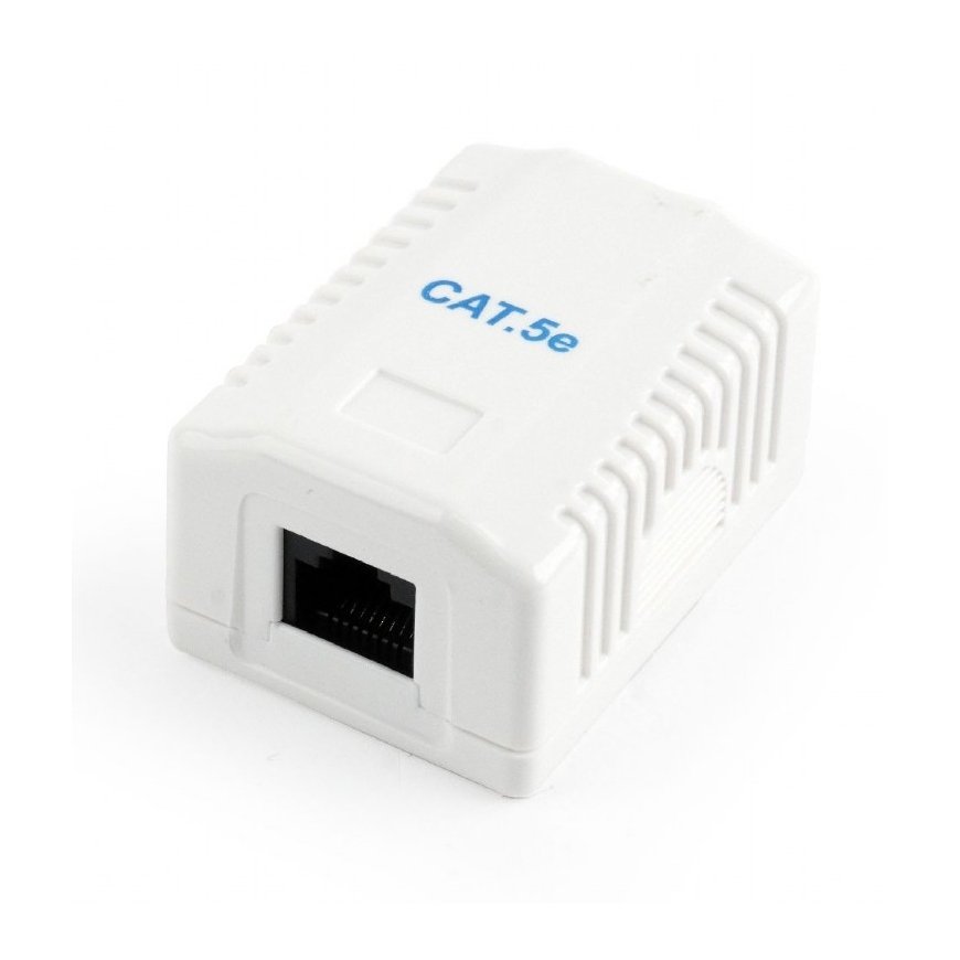 Gembird NCAC-1U5E-01 wire connector RJ-45 White