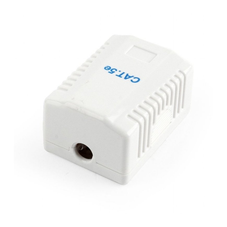 Gembird NCAC-1U5E-01 juhtmepistmik RJ-45 Valge – 2