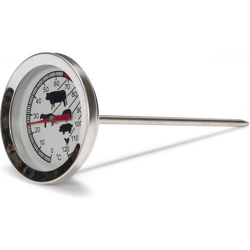 Patisse termometr do prażenia 10 cm nerūdijantis plienas sidabrinė