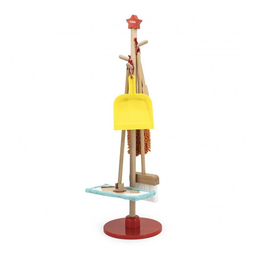 Viga Toys Medinis valymo rinkinys „Viga“