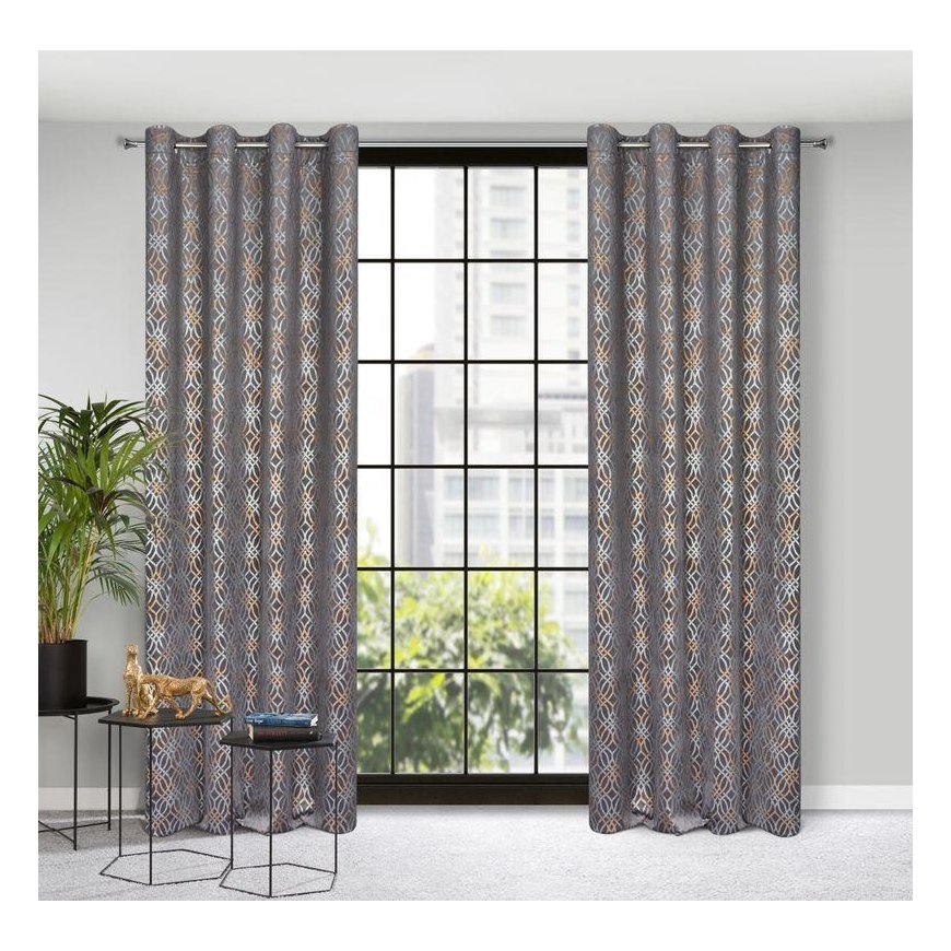 Eurofirany soft velvet curtain ARETA with