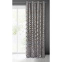 Eurofirany soft velvet curtain ARETA with boho pattern / 200 g/m2 / 140x250 / silver and gold colors Eurofirany soft velvet curtain ARETA with boho pattern / 200 g/m2 / 140x250 / silver and gold colors