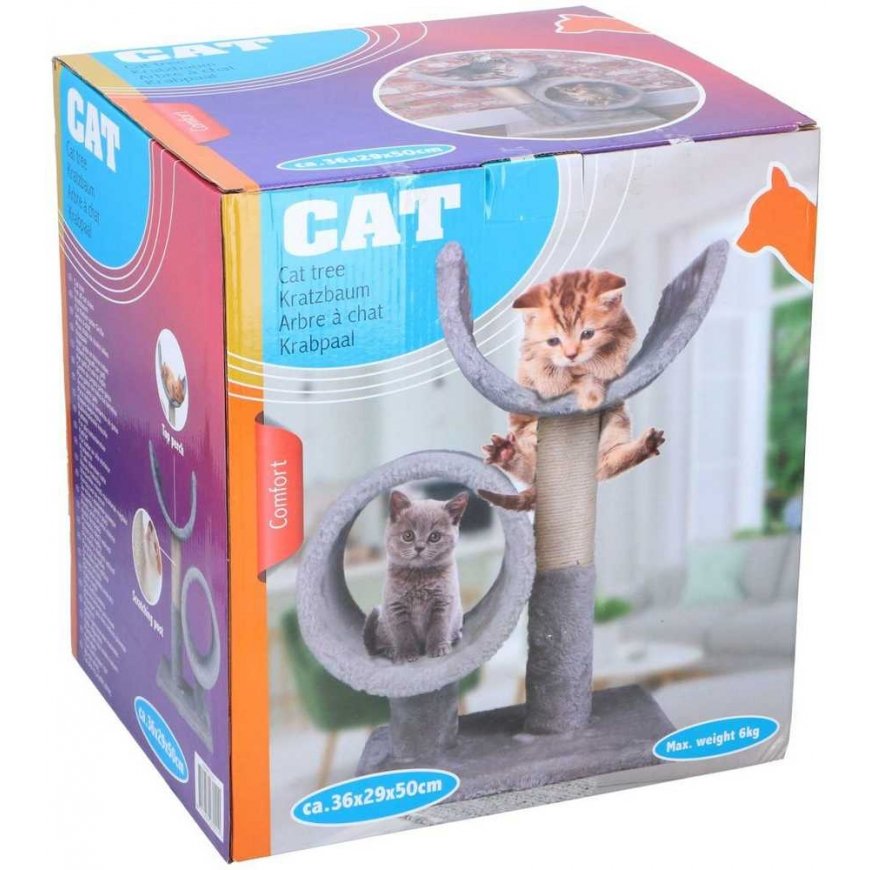 ANOTHER CAT SCRATTER WITH TWO BEDS, 50CM – 4