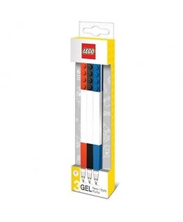 LEGO Stationary Gel Pens (3 pcs.) - Red, Blue and Black