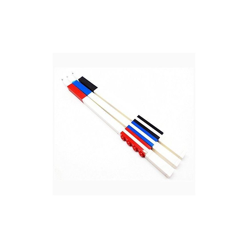 LEGO Stationary Geliniai Rašikliai (3 vnt.) - Raudonas, Mėlynas ir Juodas – 2
