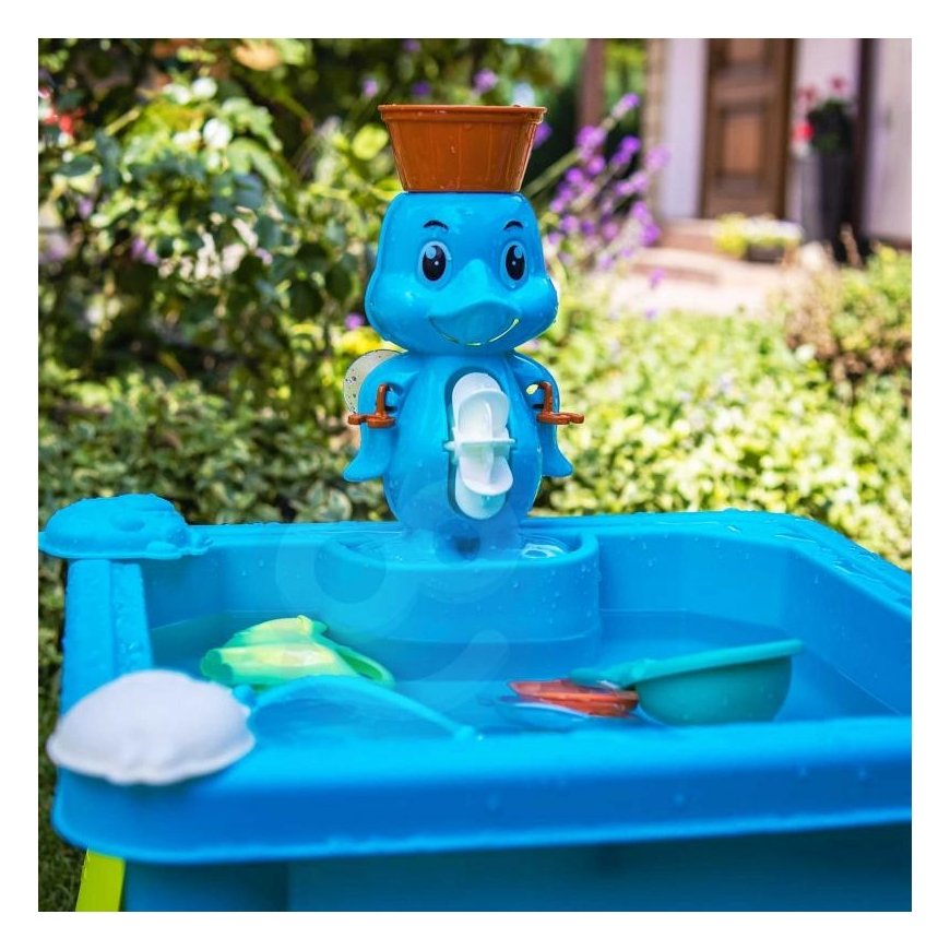 WOOPIE Water table 2in1 Sandbox Duck Waterfall 9 acc. – 5