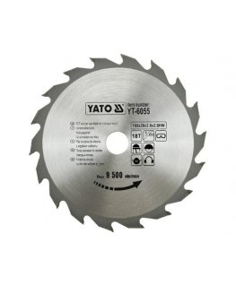 Yato Diskinis pjūklas medienai 160x20mm 18z YT-6055