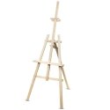 WOODOK tapybos molbertas 150 cm, stabilus buko mediena, natūrali eko mediena, suaugusiems ir vaikams, profesionaliems menininkam WOODOK tapybos molbertas 150 cm, stabilus buko mediena, natūrali eko mediena, suaugusiems ir vaikams, profesionaliems menininkam