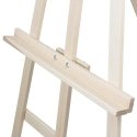 WOODOK painting easel 150 cm, stable beech wood, natural eco wood, for adults and children, professional artists