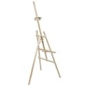 WOODOK tapybos molbertas 150 cm, stabilus buko mediena, natūrali eko mediena, suaugusiems ir vaikams, profesionaliems menininkam WOODOK tapybos molbertas 150 cm, stabilus buko mediena, natūrali eko mediena, suaugusiems ir vaikams, profesionaliems menininkam