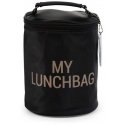 CHILDHOME THERMAL BAG MY LUNCHBAG, Black GOLD